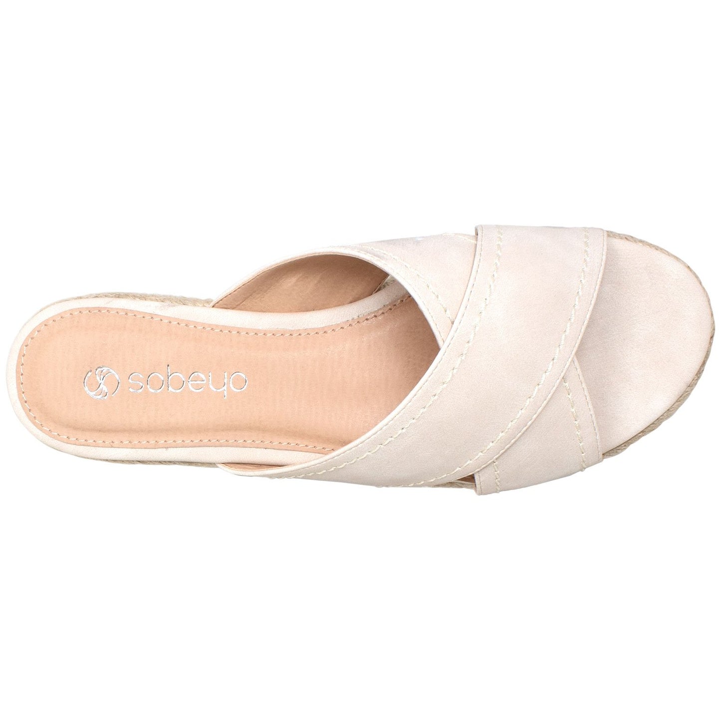 Flatform Espadrille Wedge Sandal